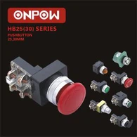 25mm þrýstihnappsrofi